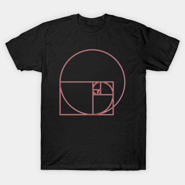 The Golden Ratio T-Shirt by Aine Creative Designs